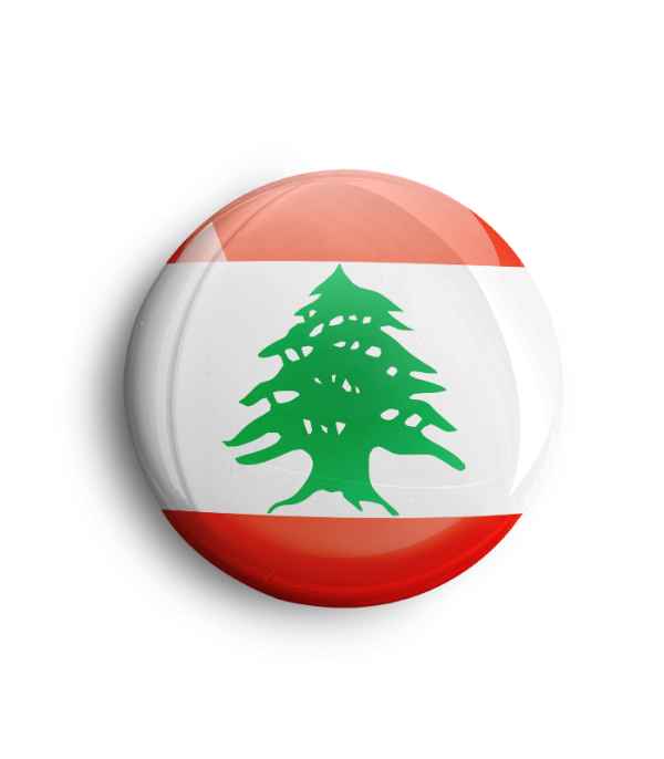 دبوس علم Lebanon