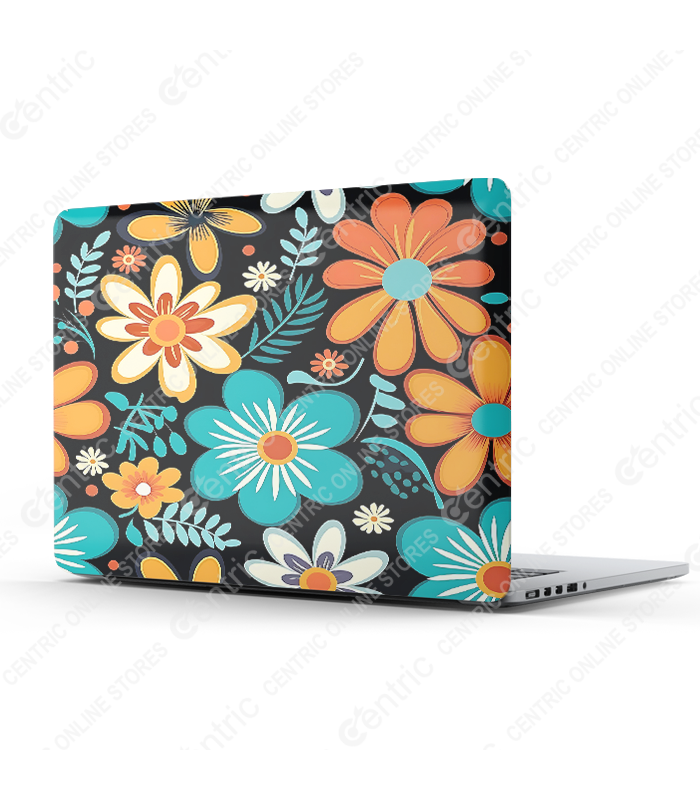 Retro Groovy Floral (37) Twilight Petals - Image 1