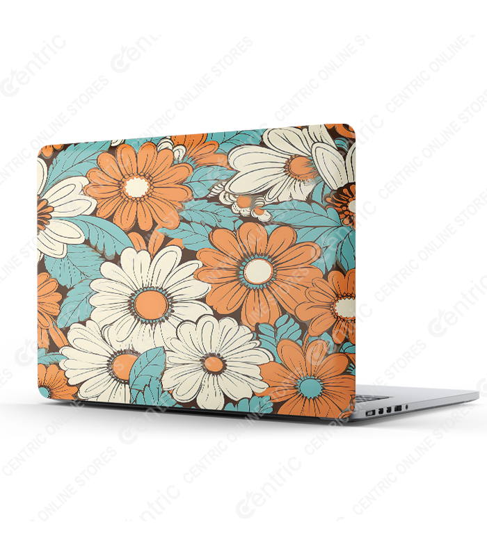 Retro Groovy Floral (4) Sunset Petals - Image 1