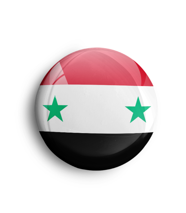 دبوس علم Syria