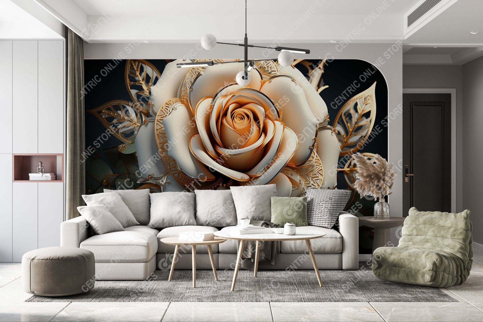 Wall-Art-23-1.jpg Centric Wall Art – Luxury Floral Collection - Image 1
