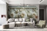 Luxury 3D Floral Wallpaper Design by Centric – Printed per square meter